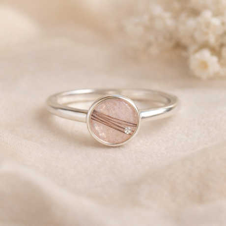 Mälestussõrmus Edvig, ülekullatud 925 hõbe