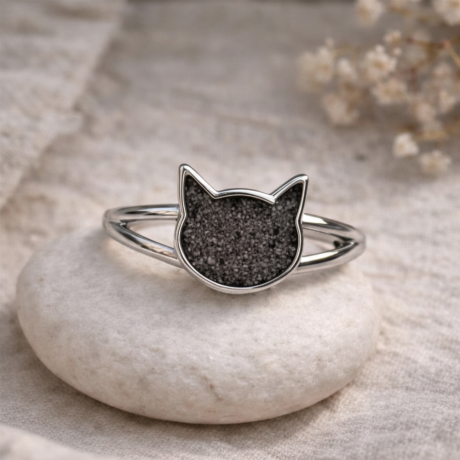 Mälestussõrmus Ixi, ülekullatud 925 hõbe